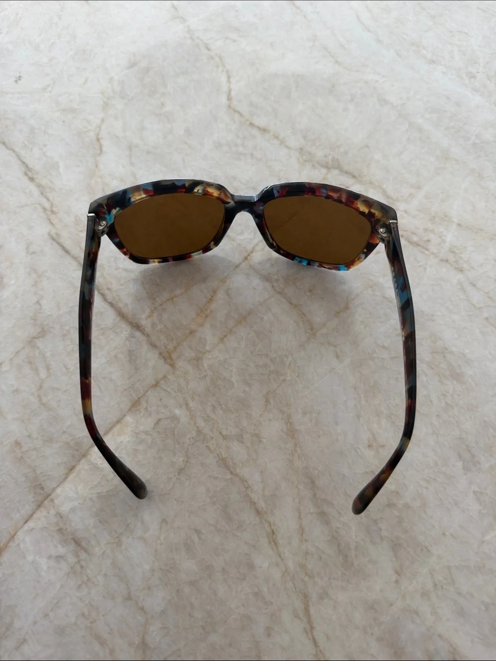 Tortoiseshell Cat-Eye Sunglasses - Brown Lenses